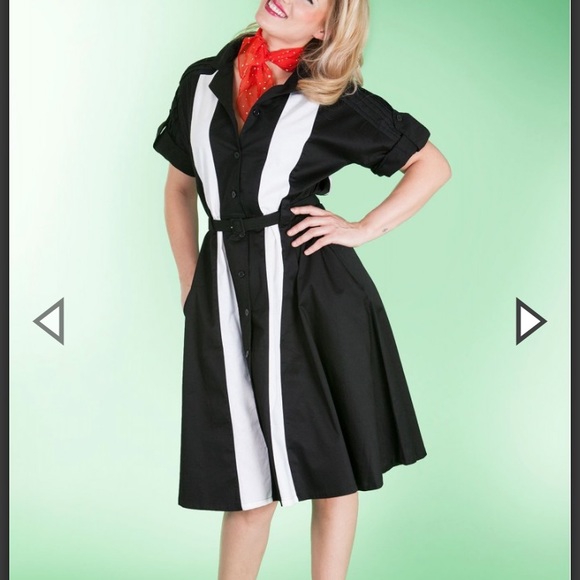 FLASH SALE  Tatyana stripe dress - Picture 2 of 3